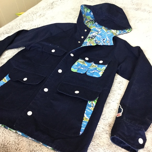 WON Woolf Originals NY cotton hooded jacket medium - Picture 11 of 13